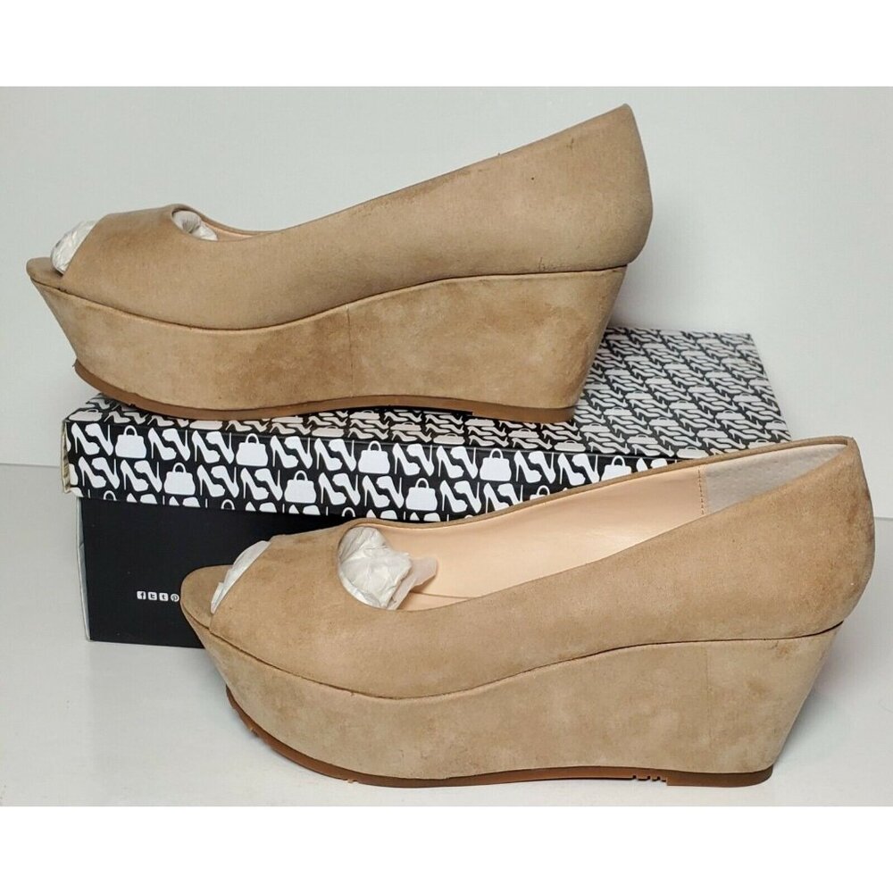 PRIMADONNA COLLECTION WOMEN'S EURO 36 PLATFORM TAUPE NEW /BOX 33746